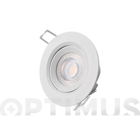DOWNLIGHT LED DE EMPOTRAR &Oslash; 7,4 CM 380 LM BLANCO 5 WT 3200K CALIDA EDM