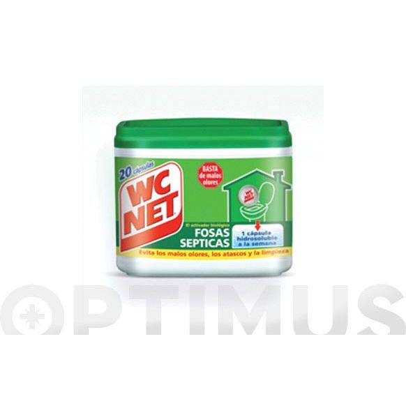 ELIMINA OLORES FOSAS SEPTICAS 20 CAPSULAS X 18 GR WC NET