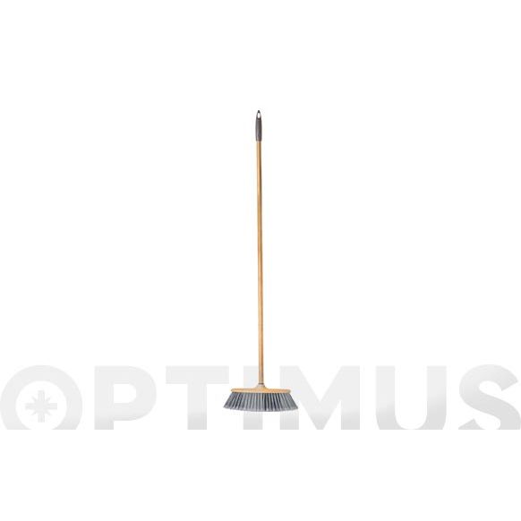 ESCOBA BASIC CON MANGO CANOA BAMBOO PRINT GREY VIGAR