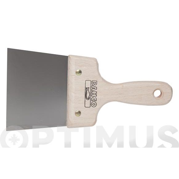 ESPATULA EMPLASTECER MANGO MADERA 140 MM BAHCO