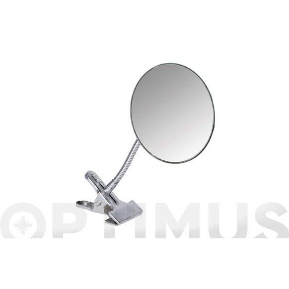 ESPEJO BA&Ntilde;O SUJECION CLIP D. 15CM X 5 BA&Ntilde;O WENKO