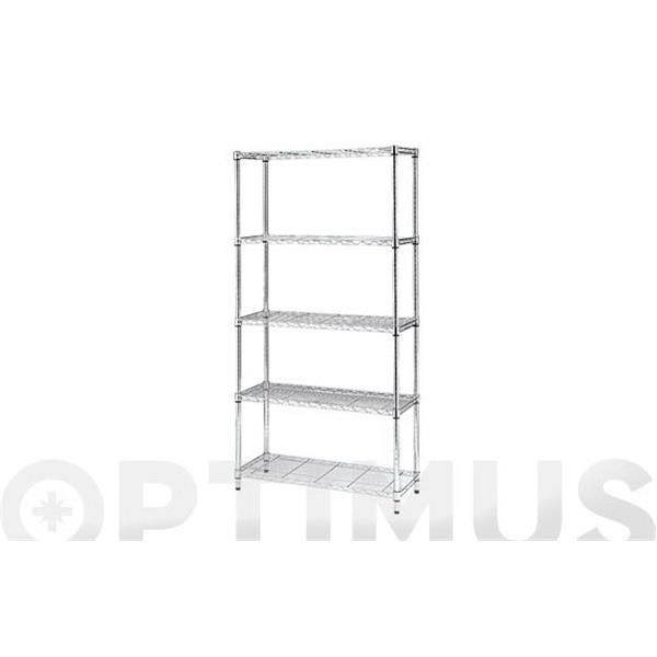 ESTANTERIA STYLO 5 BALDAS 180X90X35