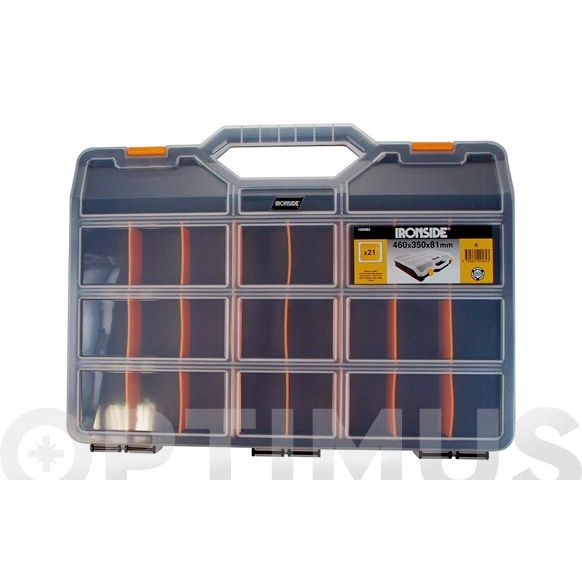 CLASIFICADOR 21 SEPARADORES MOVILES 460 X 350 X 81 MM. IRONSIDE