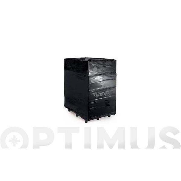 FILM EXTENSIBLE MANUAL NEGRO 23 MICRAS 50 CM 2,2 KG NON