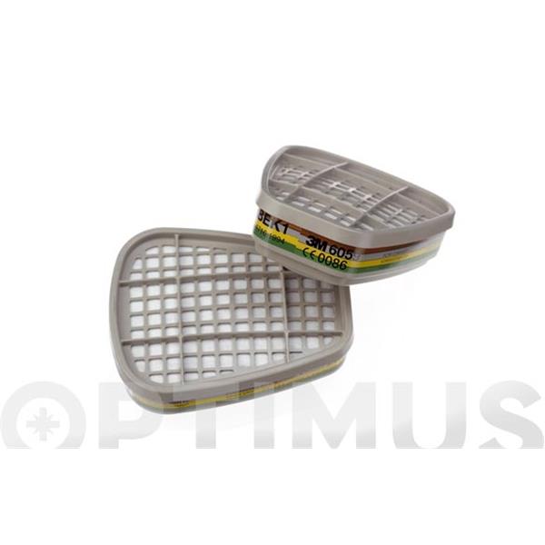 FILTRO ABEK1 6059 PARA MASCARA 6000 Y 7000 1 PAR 3M 