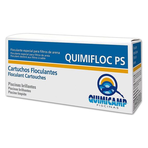 FLOCULANTE SAQUITOS QUIMIFLOC 4 X 30 GR