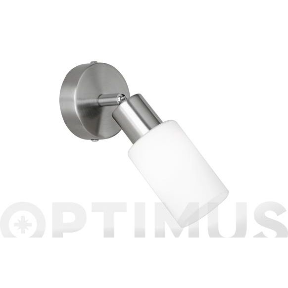 FOCO E14 40W MARS NIQUEL MATE/CRISTAL OPAL