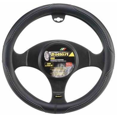 FUNDA COCHE VOLANTE &Oslash;38CM SIMIL PIEL NE ROAD BOTTARI