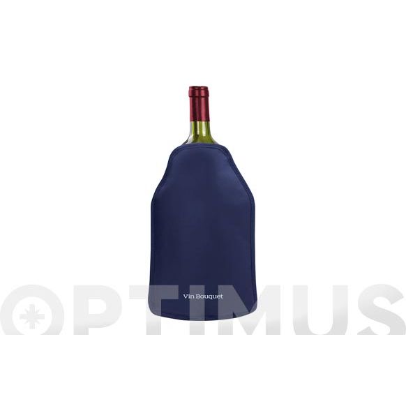 FUNDA ENFRIADORA AUTOAJUSTABLE AZUL