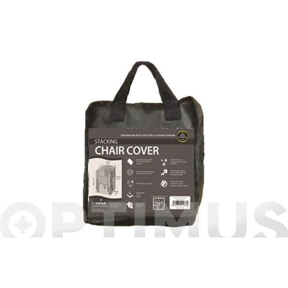 FUNDA SILLAS APILABLES EASYCOVER 61 X 68 X H 68/107 CM
