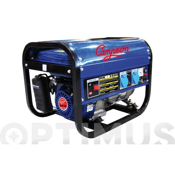 GENERADOR 2,2 KVA 163 CC MK2500 CAMPEON