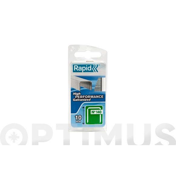 GRAPAS 140/10 MM. ACERO GALVANIZADO 650 UDS RAID ESPECIAL IRONSIDE
