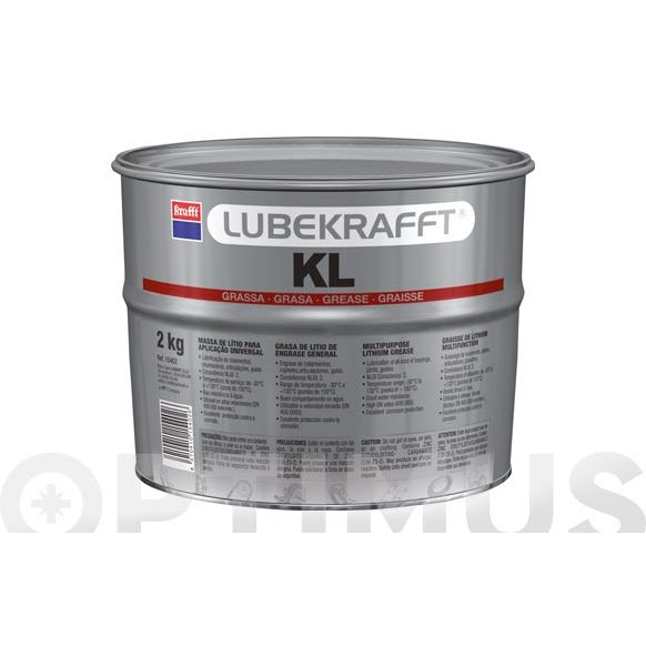 GRASA LITIO KL DE ENGRASE GENERAL 2 KG KRAFFT