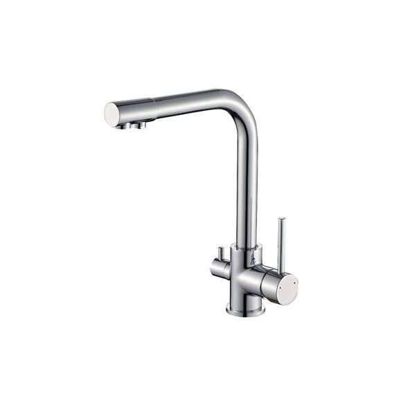 GRIFO FREGADERO 2 SALIDAS  CA&Ntilde;O ALTO OSMOSIS NON