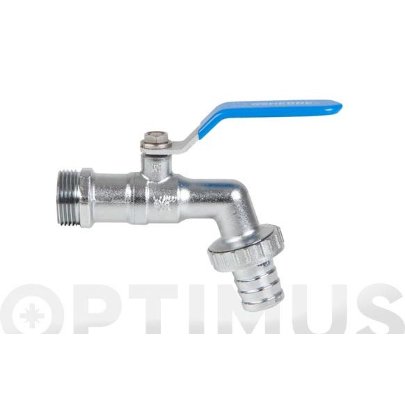 GRIFO JARDIN ESFERA PARA MANGUERA M-M 3/4 - 1" GENEBRE 