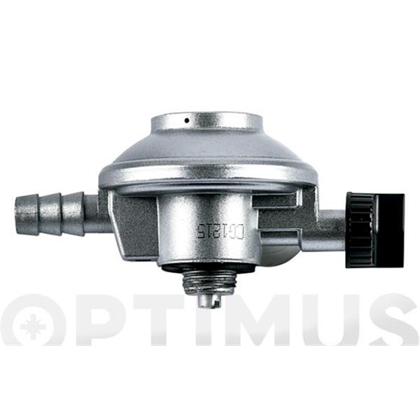 GRIFO REGULADOR GAS 28-30 MBARS CON CORTE FUGA ADAPTABLE BOTELLA AZUL U CON ADAPTADOR A ROJA BUTSIR
