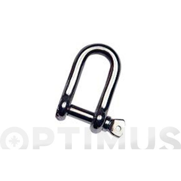 GRILLETE RECTO INOX 304 DE 3/4" = 19 MM .