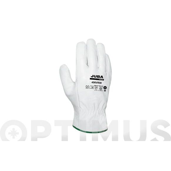 GUANTE DE PIEL FLOR VACUNO CONDUCTOR TALLA 10 406VRW/10 JUBA