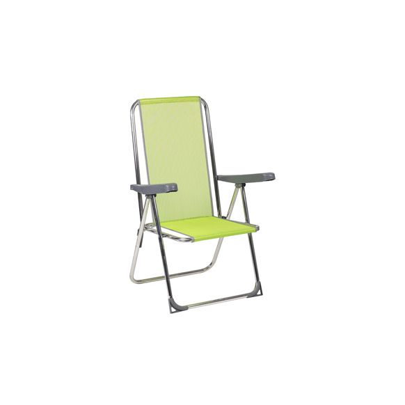 HAMACA MULTIPOSICION ALUMINIO FIBRELINE PISTACHO