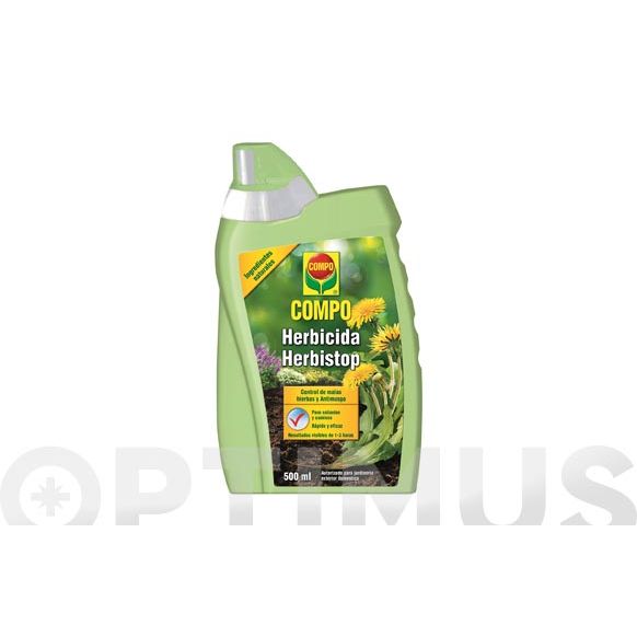 HERBICIDA MALAS  HIERBAS ECOLOGICO 'HERBISTOP' 500 ML COMPO