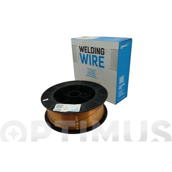 HILO SOLDAR HIERRO MACIZO 70S-6 BOBINA 15 KG &Oslash; 0.8 MM KANGARO
