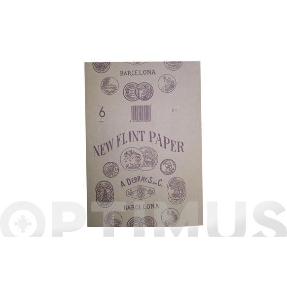 HOJA PAPEL LIJA "MEDALLAS" N. 0 DEBRAY