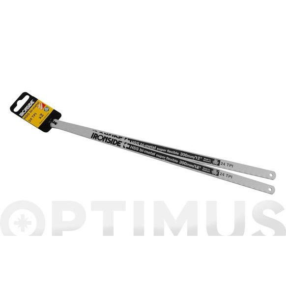 HOJA SIERRA MANO BI-METAL 24 Z PAC DE 2 UN IRONSIDE