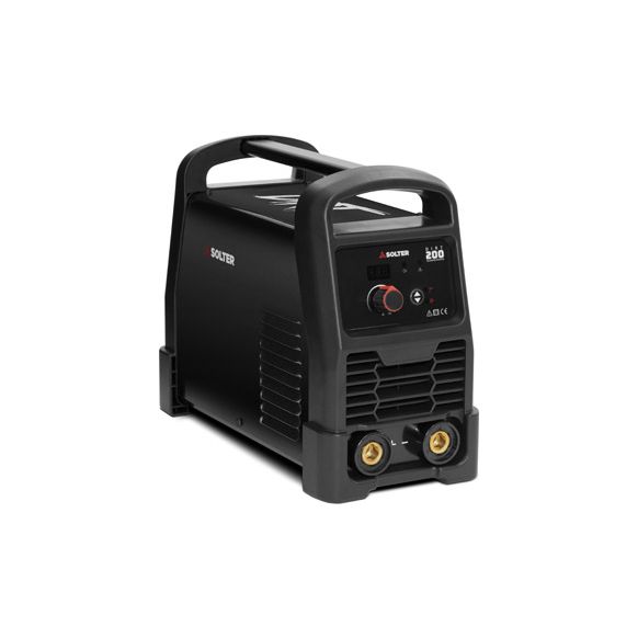 SOLDADOR INVERTER DIRT 200 CEL 200 AMP APTA PARA GENERADOR SOLTER