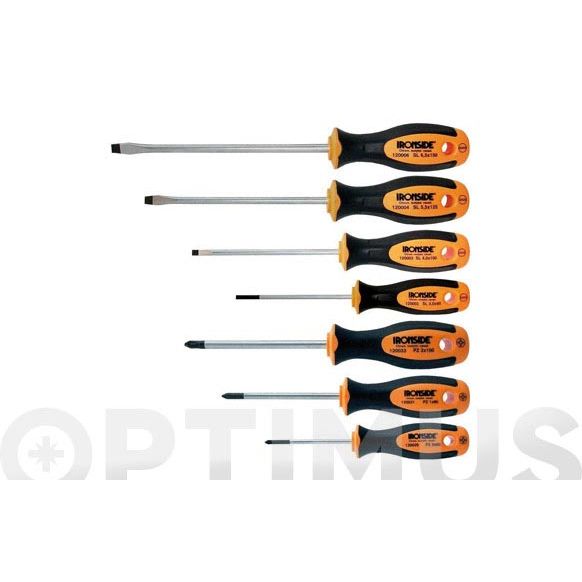 JUEGO 7 DESTORNILLADORES BOCAS PL / PZ IRONSIDE