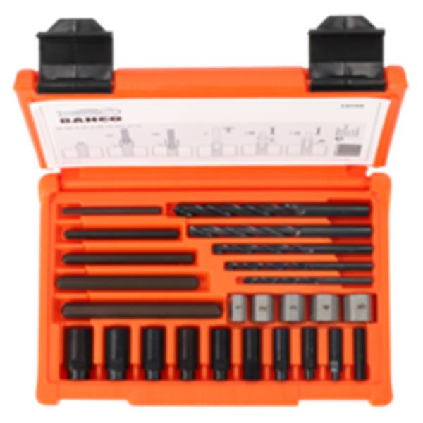 JUEGO DE EXTRACTOR DE ESP&Aacute;RRAGOS ROTOS 1418S CON ESTUCHE BAHCO