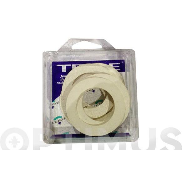 JUNTA&nbsp;PLANA&nbsp;BLANCA&nbsp;FREGADERA&nbsp;PAQ. 10&nbsp;UD 45 X 70 X 2 MM GRUESO