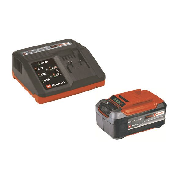 KIT CARGADOR POWER-X 18 VO. 4 AH + BATERIA ESPECIAL DESBROZADORA EINHEL
