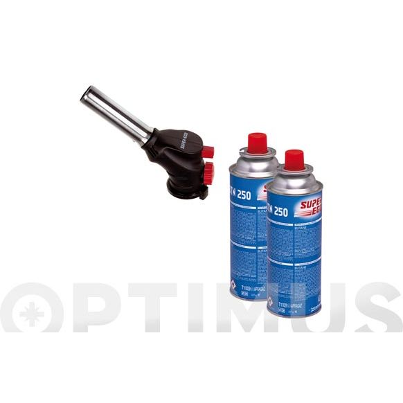KIT SOPLETE MULTIUSOS + 2 CARTUCHOS SUPEREGO