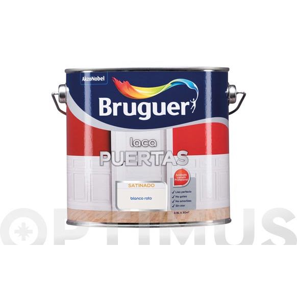 LACA PARA PUERTAS 2,5L BLANCO ROTO