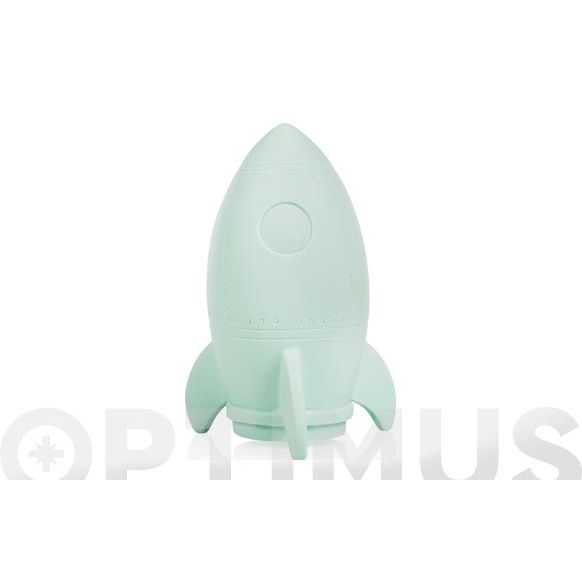 LAMPARA LED INFANTIL COHETE VERDE