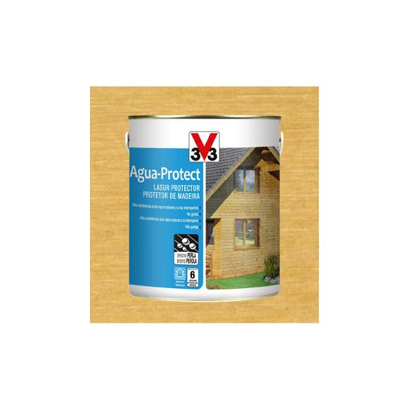 LASUR AGUA PROTECT  0,75 L PINO