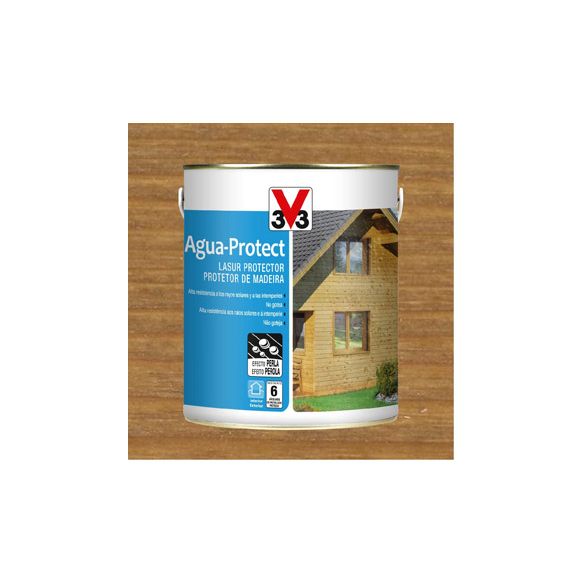 LASUR AGUA PROTECT  0,75 L ROBLE MEDIO