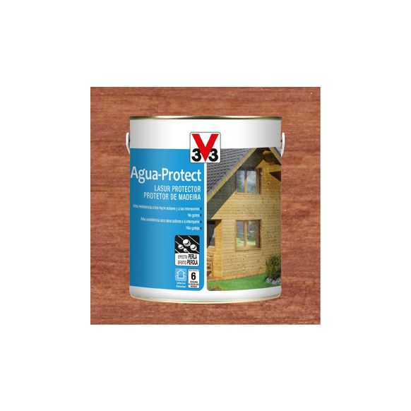 LASUR AGUA PROTECT  0,75 L SAPELI