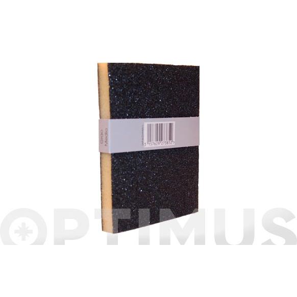 LIJA DE MANO ESPONJA GRANO MEDIO 125 X 98 MM DEBRAY