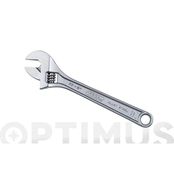 LLAVE AJUSTABLE MOLETA CENTRAL N.77 15" IREGA