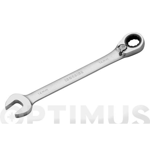 LLAVE COMBINADA CON CARRACA 19MM IRONSIDE 