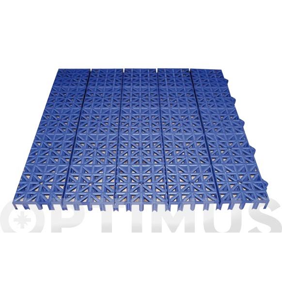 LOSETA INERFLEX 33X33 AZUL OSCURO