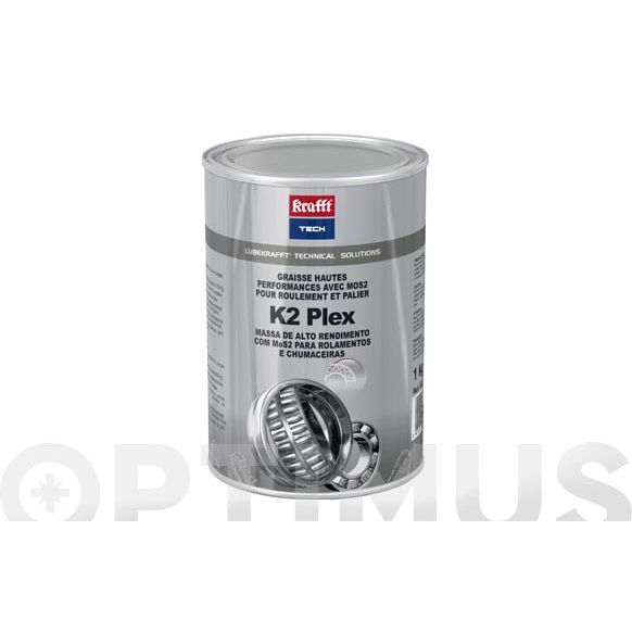 GRASA LUBERKRAFF K2 DE 1 KG MOLYCOTE MOS2 KRAFFT