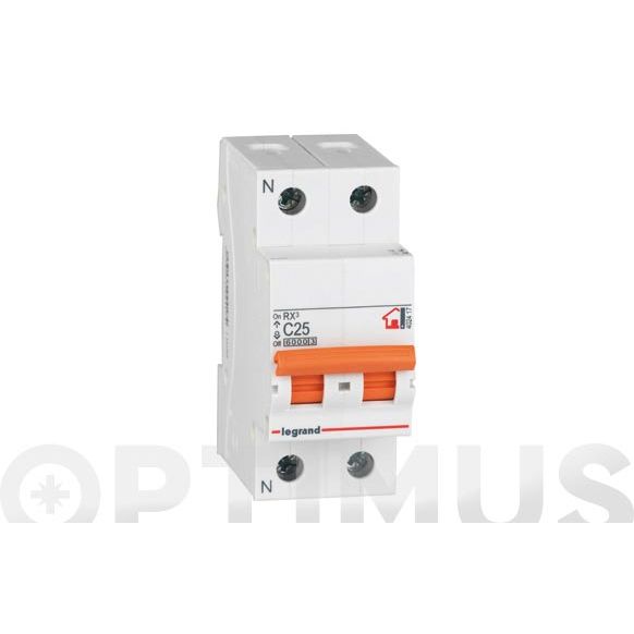 MAGNETOTERMICO BIPOLAR 25A LEGRAND -X-