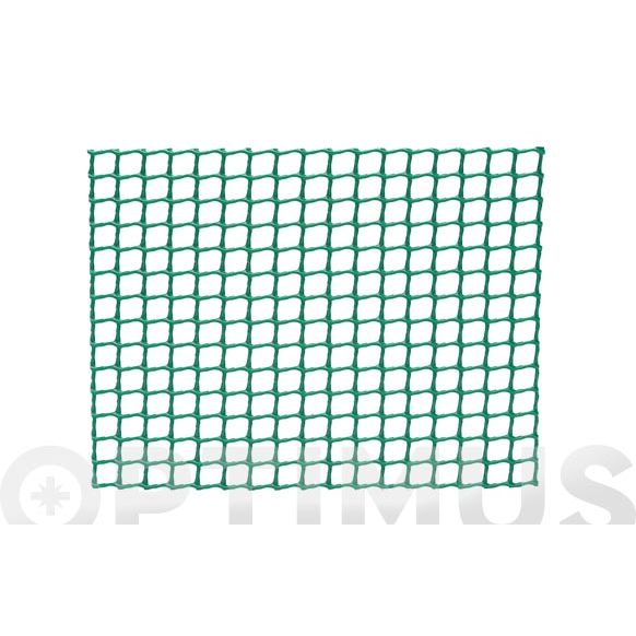 MALLA CUADRANET 10 X 10MM 300GR/M&sup2; 1 X 5 M VERDE NORTENE