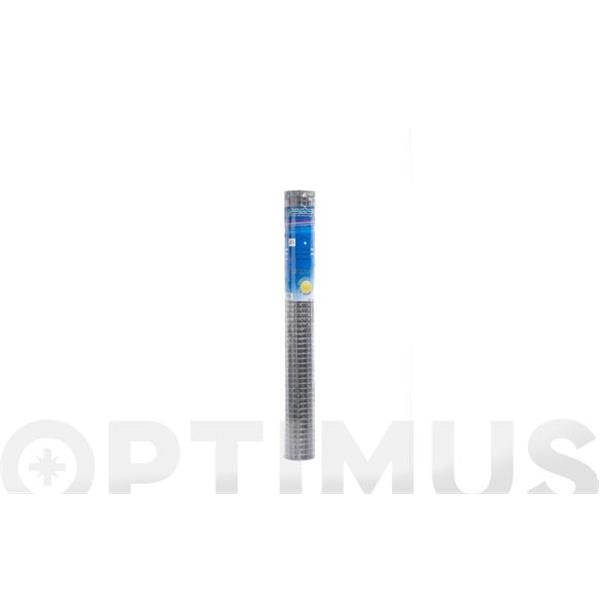 MALLA ELECTROSOLDADA GALVANIZADA 12,7 X 12,7 X 0,9 MM DE 1 X 25 MT