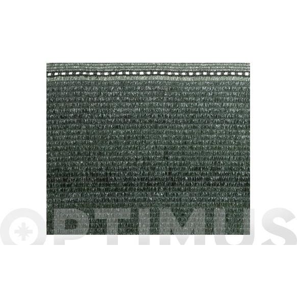 MALLA OCULTACION 95% GARDEN 1.5 X 10 MT VERDE OSCURO
