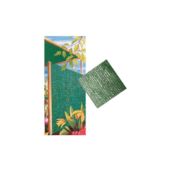 MALLA SOMBREADORA POLIETILENO 80 GR 2 X 100 M VERDE