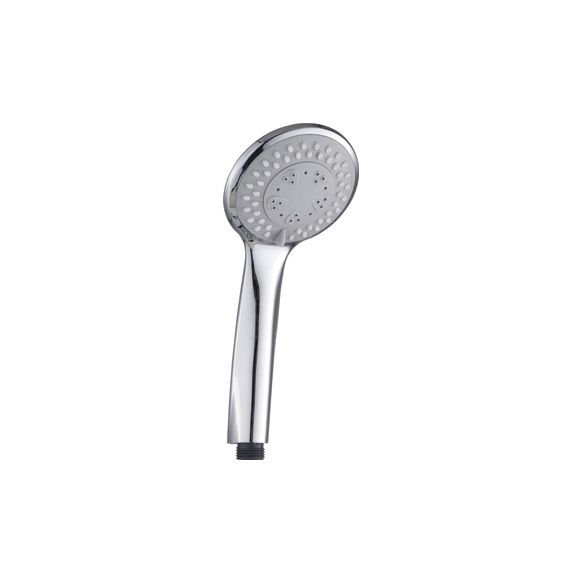 MANGO DE DUCHA DE 9.7 CM CON 3 FUNCIONES EN ABS CROMADO Y ECONOMIZADOR DE CAUDAL
