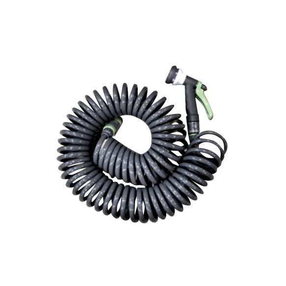 MANGUERA ESPIRAL FLEXIBLE CON PISTOLA &Oslash; 9,5 MM 15 MT